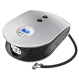 Portable y fácil almacenar: fácil llevar, cable de alimentación incorporado y almacenaje inflable del tubo, el inflador integrado del neumático es exactamente lo que usted necesita. No hay ningún punto en el empaquetado de dos dispositivos separados en cualquier lugar, cuando se puede tener una combinación fácil de usar como esta. ¡ Asegúrese de que está listo para continuar conduciendo el inflador de neumáticos!