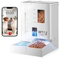 Automatic Cat Feeder with 2K HD Night Vision Camera, 2.4G…
