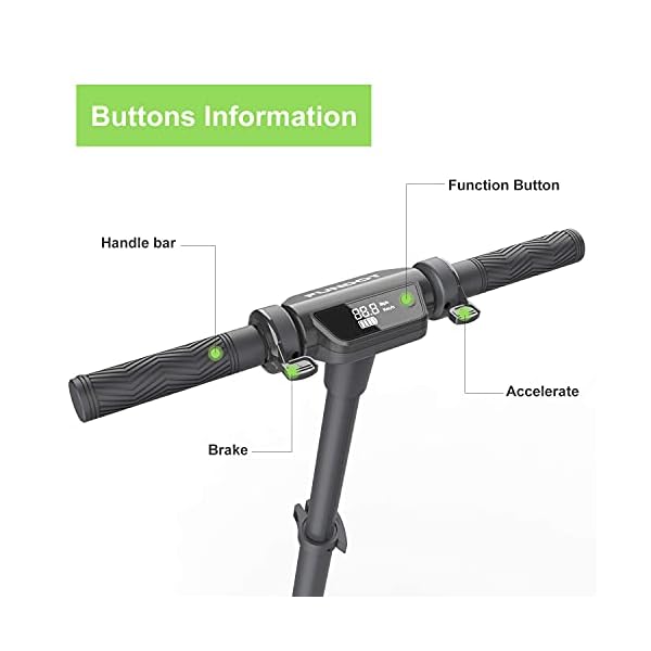 FUNDOT Electric Scooter,Folding Electric Scooter,Adult scooter with