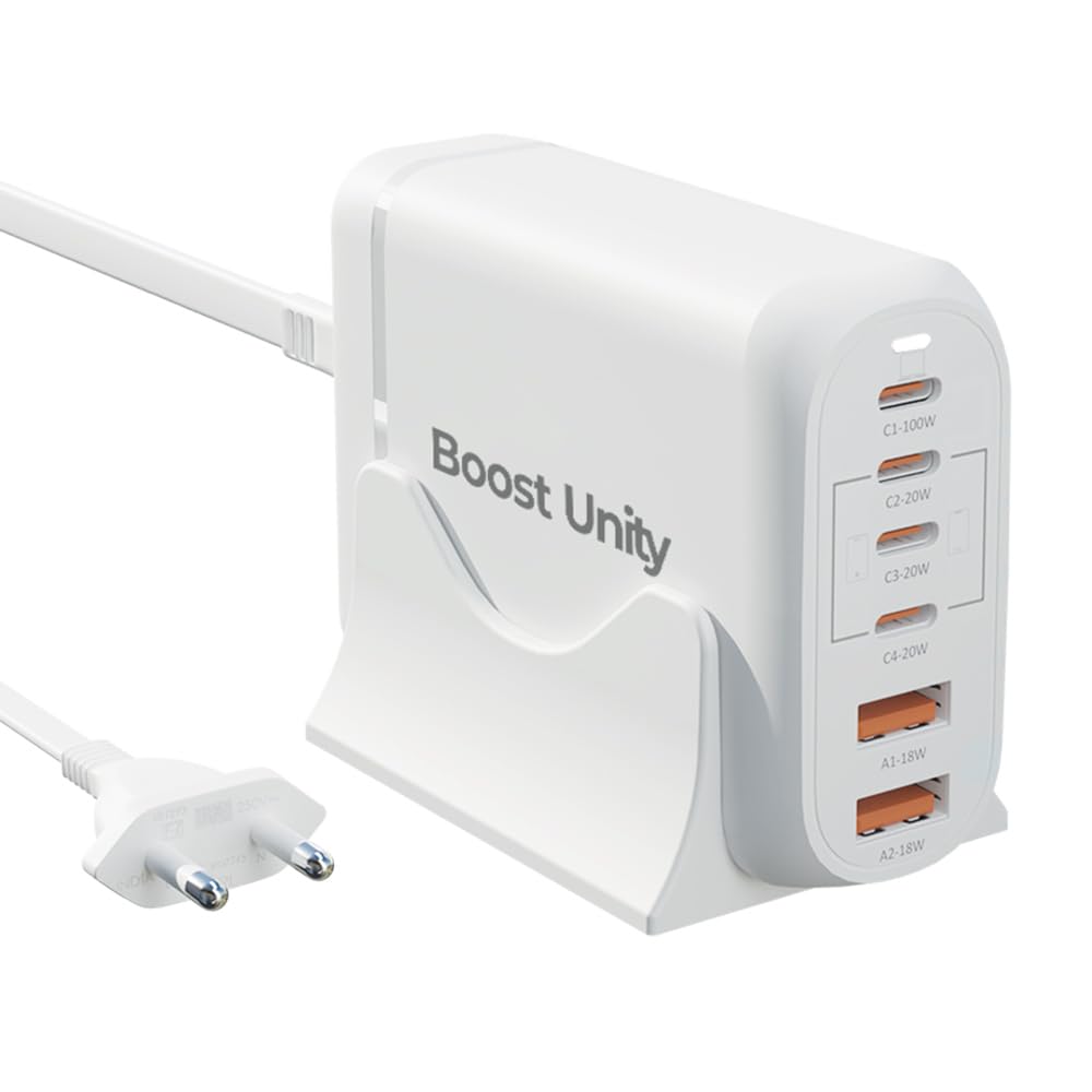 UltraProlink 100W 6 in 1 GaN Super Fast Charger MultiPort Hub| 4 Type-C & 2 USB-A ports |Laptop Charger Adapter| For MacBo... - Review, Price and Buying Guide