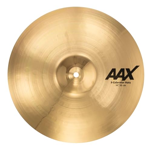 SABIAN 14" AAX X-Celerator Hi-Hat Cymbals, Brilliant Finish