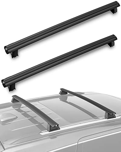 SCITOO Roof Rack Crossbar for 2011-2021 Jeep Grand Cherokee with Grooved Side Rails 2 pcs Aluminum Alloy Roof Top Cross Bar Set Rock Rack Rail(Only Fits with OEM Roof Rails) -  104599-5206-1247462471