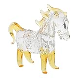tete de cheval cristal baccarat Matériau en cristal : fabriqué à partir de cristal, ornement offre une excellente transmission lumière, créant un effet visuel car il réfracte la lumière, de collection de cheval, ornement de cheval pour