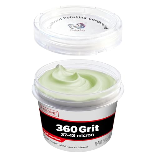 Diamond Paste Lapping Compound, 360 Grit, 40 G, Fast Cutting and Grinding