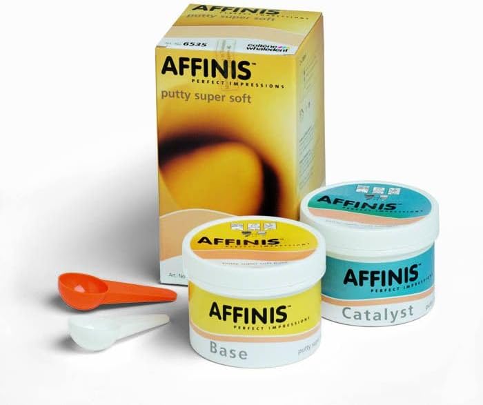 ColteneWhaledent C6531 Affinis Impression Putty Soft Fast Set Base & Catalyst 300 mL