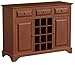Crosley Furniture LaFayette Wine Buffet / Sideboard - Classic Cherry