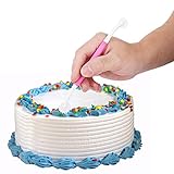 Niiyen Herramienta para tallar Pasteles, 3 Piezas/Set, Fondant, decoración de Pasteles, Tallado, Cortador, Modelado, Patrones Florales, pastelería para Restaurante, pastelería, pastelería