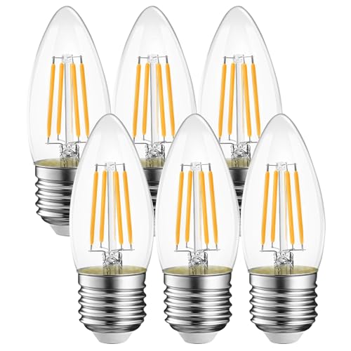 LEDd E26  S 40W` VfA a26mm C35 dF 2700K Lhd 360° F NA^Cv Ή 4W ȃGl `cLȂ VfA XC^ ledƖ {PSEF؍ 