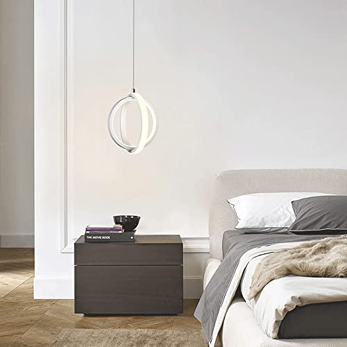 Lampes à suspension à épissure sphérique et luminaire géométrique de chevet