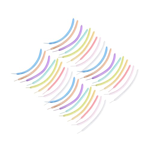 TOYANDONA 100piezas Globos De Metal Largos Globos De Modelado Para Fiestas Decorativos Para Bodas Diy Para Eventos