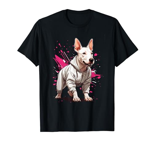 Diseño de ropa callejera y fitness Bullterrier Camiseta