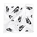 Nike Dri-Fit Printed Bandana White/Black -Unisex 7563