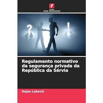 Capa do livro Regulamento normativo da segurança privada da República da Sérvia