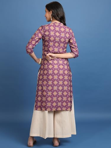 Image of Vishudh Women's Kurta | Comfortable Ethnic Wear for Daily Use | Lightweight & Breathable Indian Top