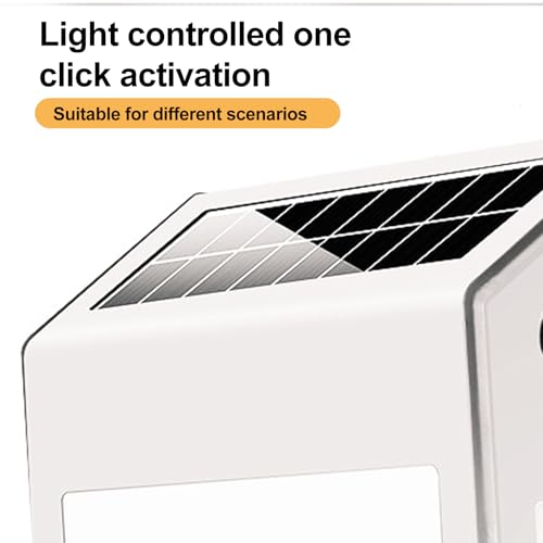 Numéro de maison éclairage solaire IP44 avec 3 modes