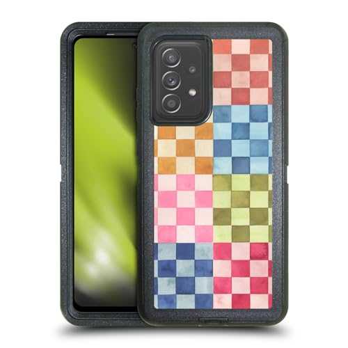 Coque Galaxy A52 5G Antichoc Ultra-Blindé Ninola Carrés Colorés 2025