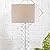 JONATHAN Y JYL2054A June 28" Crystal LED Table Lamp Contemporary Transitional Bedside Desk Nightstand Lamp for Bedroom Living Room Office College Bookcase LED Bulb Included, Clear
