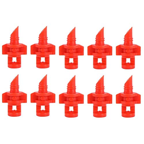 180 Pcs Atomizing Garden Sprinklers Sprayers Aeroponic Nozzle Refraction Garden Watering Irrigation Heads Misting Sprayer Nozzle Fog Sprinkler Gardening Lawn Micro-Sprayers System(90/180/360 Degree) #TOP4