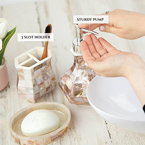 image for Creative Scents Milano Bathroom Toothbrush Holder - Decorative Bathroo