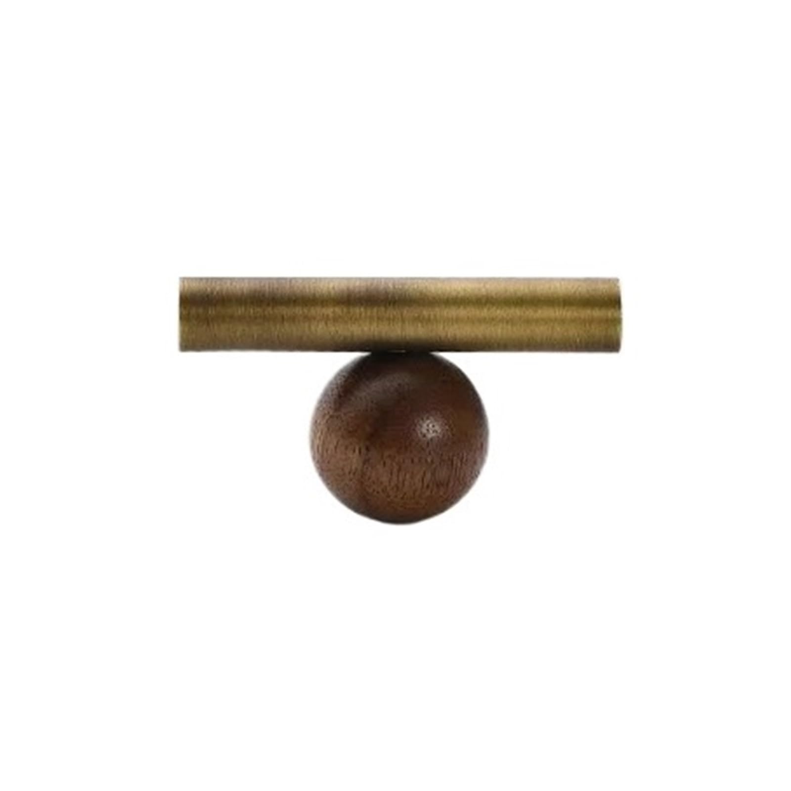 Vaqropnshrg Bronze-B Furniture Handles, For Universal, Brass Walnut Wood Cabinet Hardware