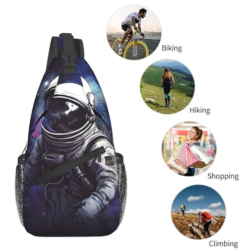 Bolso cruzado Astronaut para hombre y mujer miniatura 6