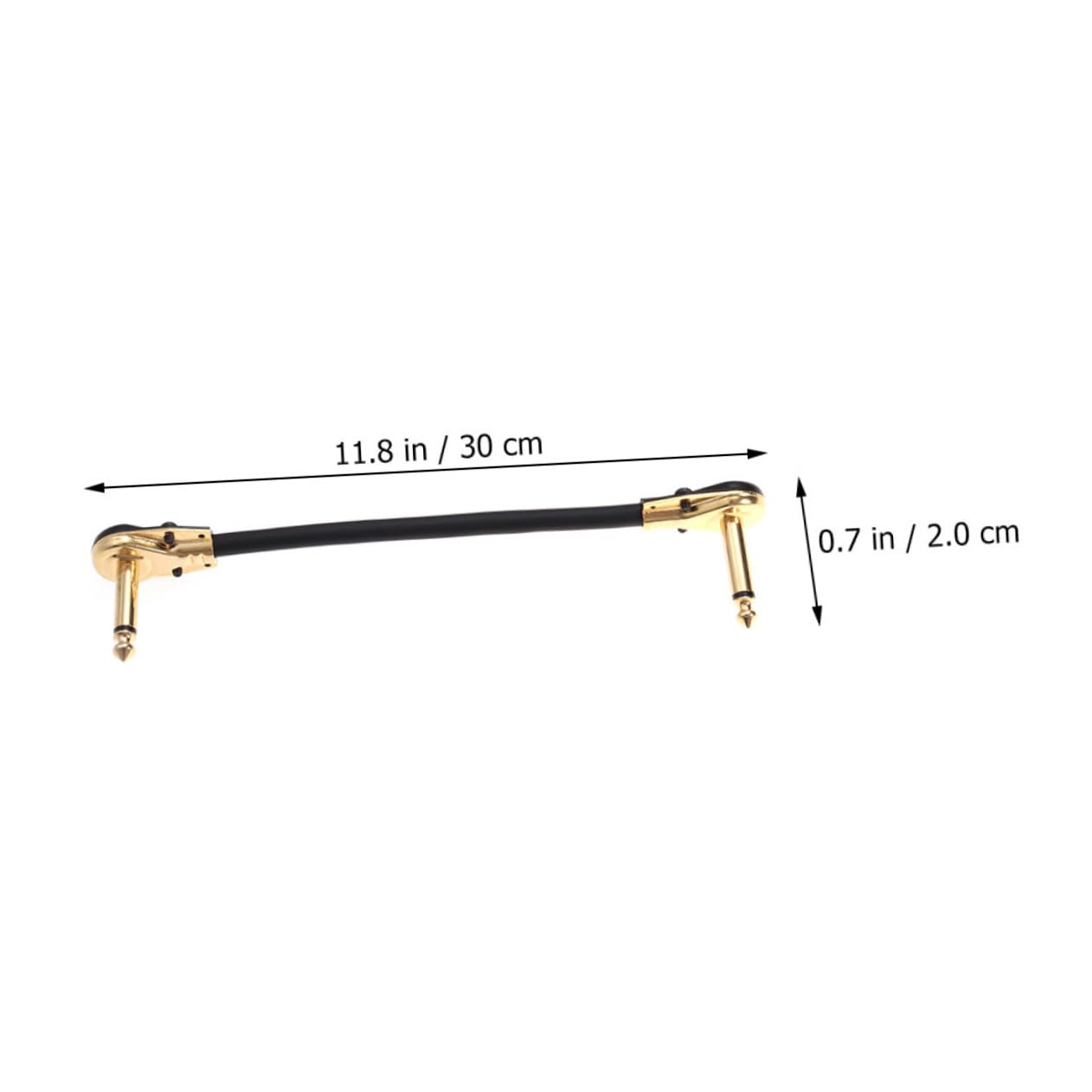 ibasenice Lot De 3 Câbles De Guitare En Cuivre Haute Fidélité Pour Guitare Électrique Câble De Basse Haute Fidélité Réduction Du Bruit Flexible Et Facile À Installer 2 Pièces X 3