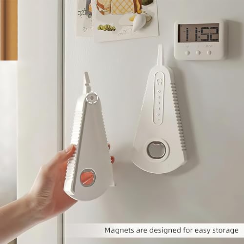 Gjfcwfth GGG8 Jar Opener Bottle Opener Can Opener With Magnet,For Elderly, Arthritis Sufferers, Children Or Weak Hands.5 In 1 Multifunction Nonslip Bottle Openers Lid Opener Tool,2Pcs. thumb #4