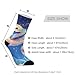 Cute Ball Python Fashion running crew socks running soft wicking mens black crew socks (2-Pair)