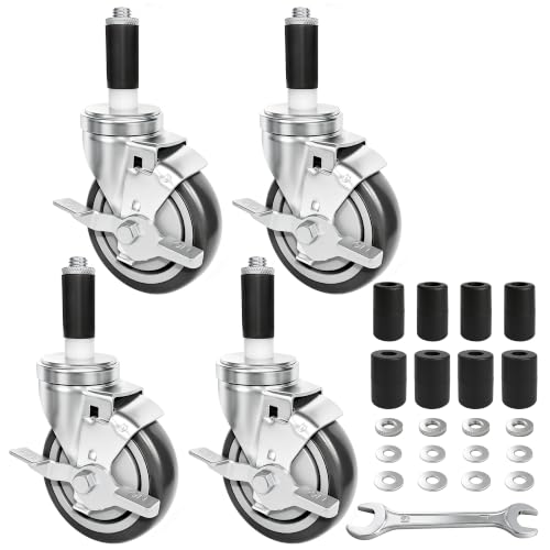 Blick 3611 1" Stainless Steel Ball Caster, 50 lb Capacity