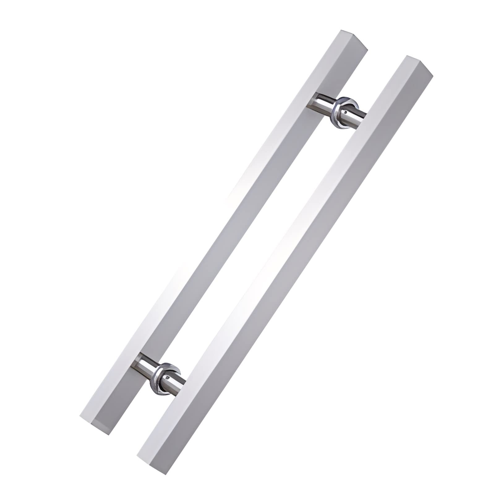 Poignée de porte en acier inoxydable 150cm push-pull argent pour cloison coulissante
