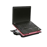 Mind Reader LTADJUST-PNK Adjustable 8 Position Top Desk with Cushions, Monitor, Laptop Lap Holder, Pink, 11.12 D x 14. 75 W x 3 H