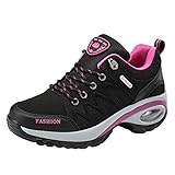 LILIHOT Ballerinas Damen Sportlich Lässig Leichtgewicht Straßenlaufschuhe Tennis Sportschuhe Damen Sneaker & Sportschuhe Für Damen Walking Schuhe Damen Wasserdicht Leicht