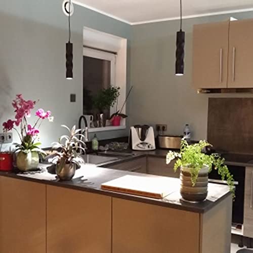 Lámpara colgante moderna en forma de S de tira larga LED para techo de comedor 7
