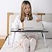 PPXCZZ Folding Bed Tray Laptop Desk Notebook Computer Desk Portable Laptop Table Stand Lazy Computer Table for Writing Reading Eating Breakfast (Color : Style 2) (Style 2)