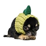 Zoo Snoods Dinosaur Dog Costume - Neck and Ear Warmer Headband Protector (Small)