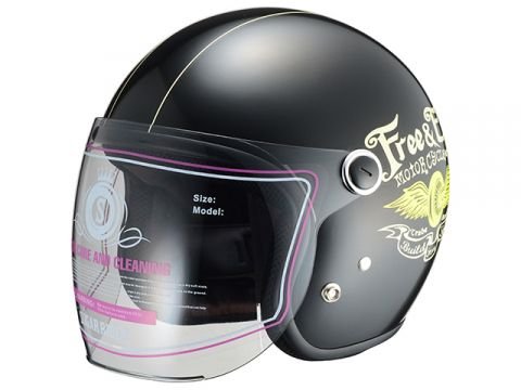 バイク用ヘルメット ジェット レディース マットブラック」の人気商品