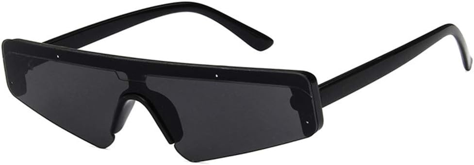 Shiratori Sports Wrap-Around Sunglasses, Fashionable One-Piece Lens UV Protection Shades for Men & Women