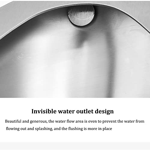 Bagni Moderni Toilette con scarico, Toilette in Acciaio INOX 304 Toilette pubblica, Toilette automatica a parete ad alta efficienza, Deodorante e Anti-intasamento Bar KTV miniatura 5