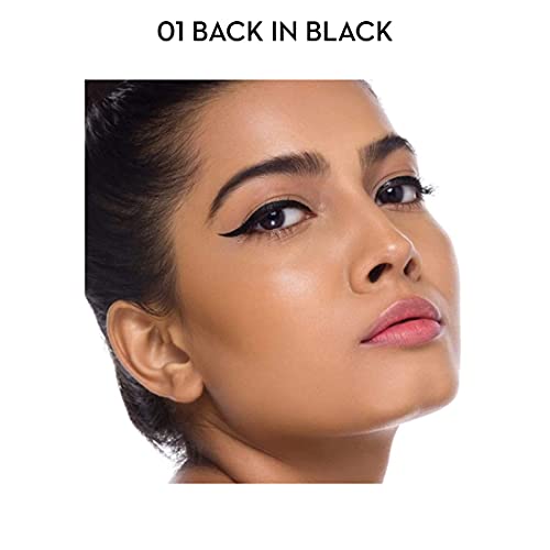 SUGAR Cosmetics Gloss Boss 24HR Eyeliner01 Black In Black miniatura 4