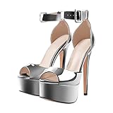 Sensation confortable : boucles réglables à la cheville, sexy et beau à porter. Semelle intérieure rembourrée pour plus de confort, pas de fatigue à chaque utilisation. Un ajustement parfait vous fera aimer ces chaussures printemps-été pour femme. Ce sont vraiment des escarpins pour femme à porter tous les jours.