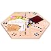 AmishToyBox.com Maple Hand-Painted Double-Sided Aggravation Game Board, 16