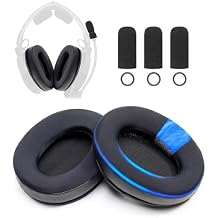 Aviation Headset Ear Pads with Cooling Gel and Memory Foam Compatible with Bose A20 A10 Refresh Kit with 1 Pair Ear Pads and 3 Microphone Foam Covers