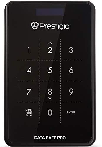 Prestigio Data Safe Pro Security Externes Festplattengehäuse 2,5" HDD, USB 3.0 S-ATA