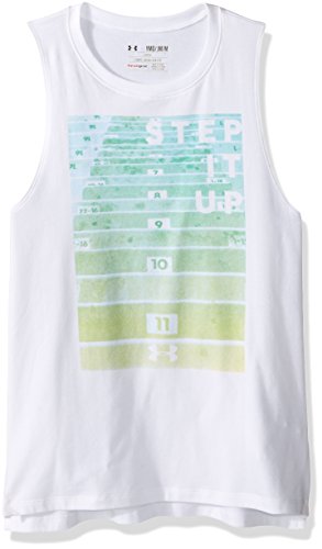 Under Armour Girls Step It Up Muscle Tank Top
