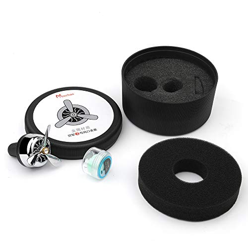 Warxin-Aromatherapie-DiffusorAutoluftreiniger-mit-2-Diffusorteilen-fr-Reisen-mit-Propeller-aus-Aluminiumlegierung