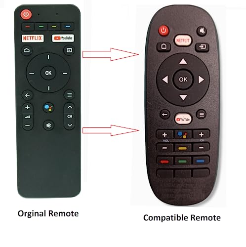 Image of Ehop HTR-U28 Compatible Remote Control for Haier Smart 4K, UHD, LED, Android TV (Without Voice Function)