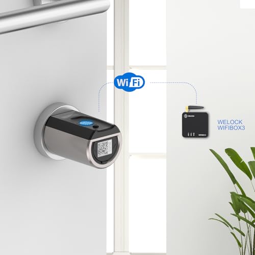 WELOCK WIFIBOX 3 Smart BLE Gateway für Home Remote Entriegelung Arbeit mit Alexa-Verbindung Einfache Steuerung und Sichere Zutrittskontrolle für WELOCK Elektronische Türschlösser