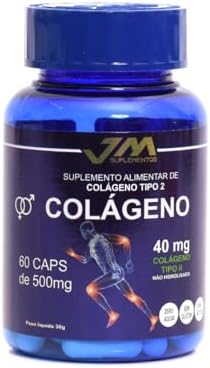 Colágeno Tipo 2 Original 40mg Capsulas 60 Jmsuplemento