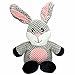 Glory To Dog Barnyard Rabbit Large Plush Squeaker Dog Toy