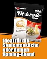 Nong Shim Instantnudeln Potato Noodle Soup – Koreanische Suppe mit Kartoffelnudeln - schnelle Zubereitung – 1 x 100g – Ansicht 3